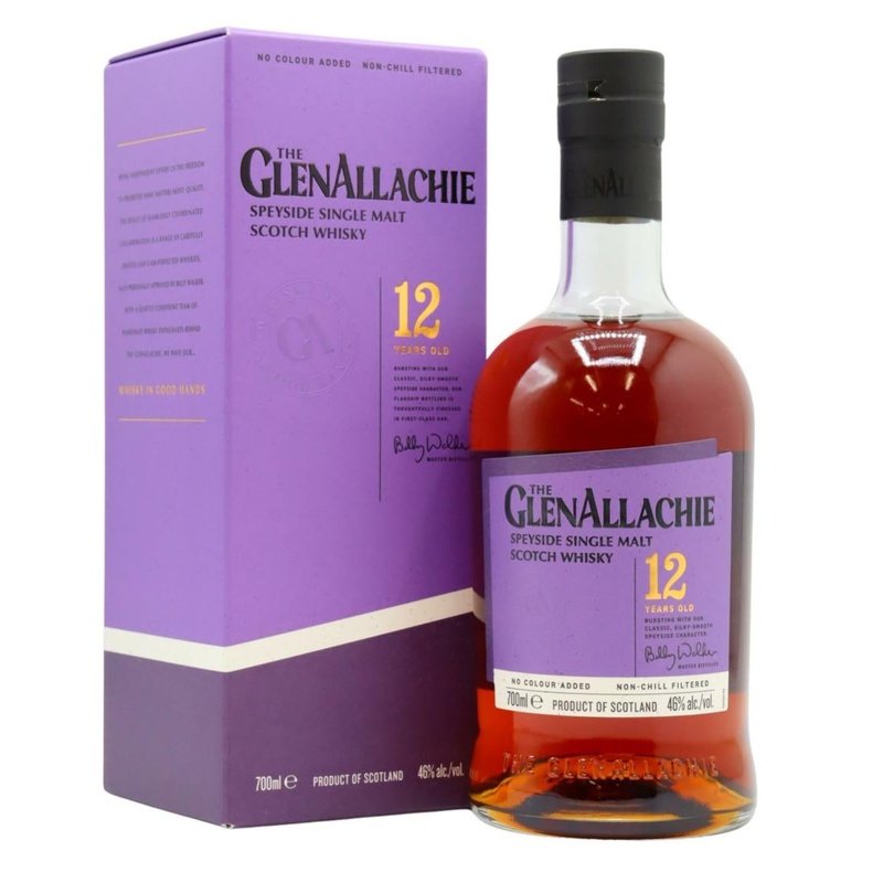 The GlenAllachie 12 Year Old Speyside Single Malt Scotch Whisky - ForWhiskeyLovers.com