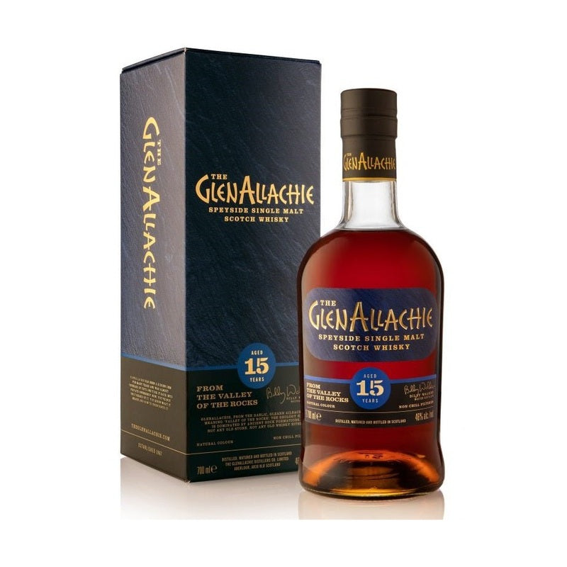 The GlenAllachie 15 Year Old Speyside Single Malt Scotch Whisky - ForWhiskeyLovers.com