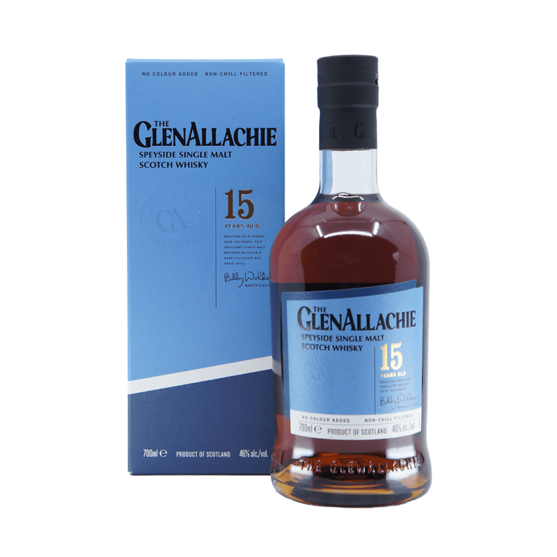 The GlenAllachie 15 Year Old Speyside Single Malt Scotch Whisky - ForWhiskeyLovers.com