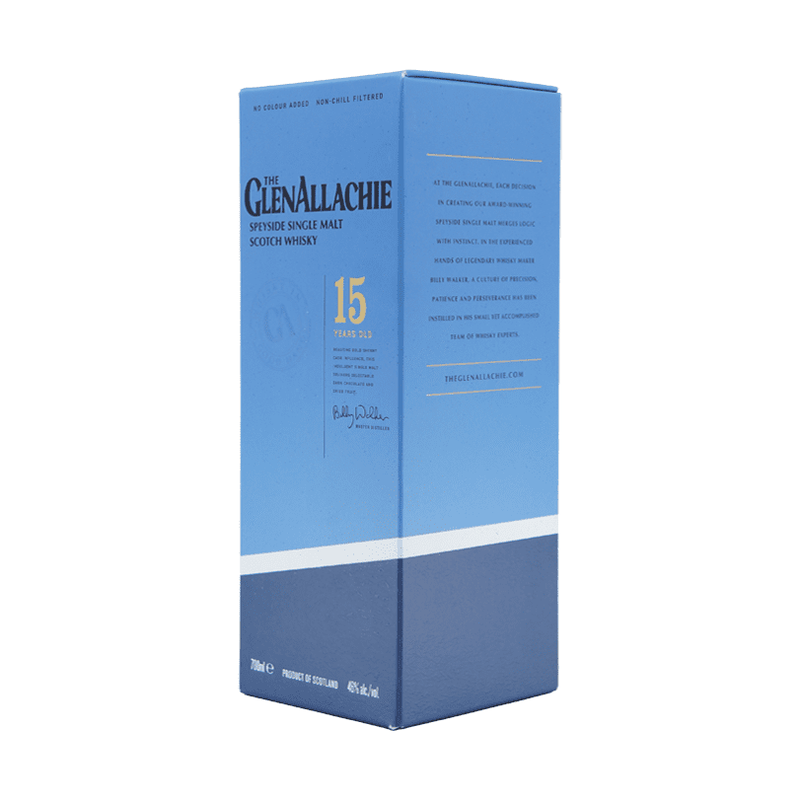 The GlenAllachie 15 Year Old Speyside Single Malt Scotch Whisky - ForWhiskeyLovers.com