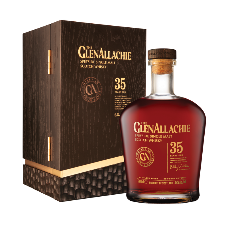 The GlenAllachie 1990 35 Year Old Single Malt Scotch Whisky - ForWhiskeyLovers.com