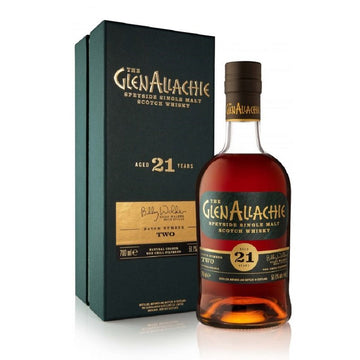 The GlenAllachie 21 Year Old Batch 2 Speyside Single Malt Scotch Whisky - ForWhiskeyLovers.com