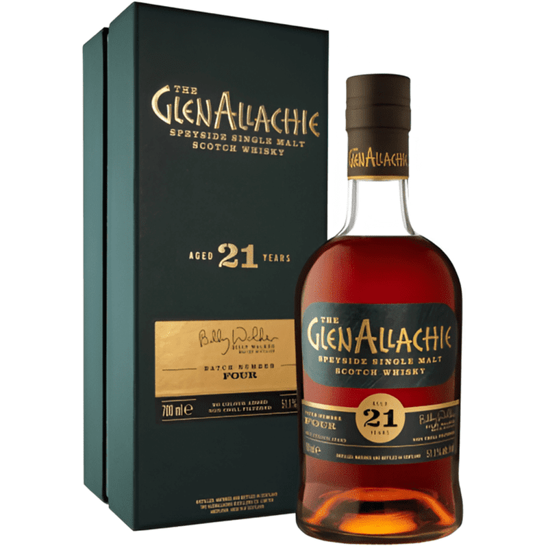 The GlenAllachie 21 Year Old Batch 4 Speyside Single Malt Scotch Whisky - ForWhiskeyLovers.com