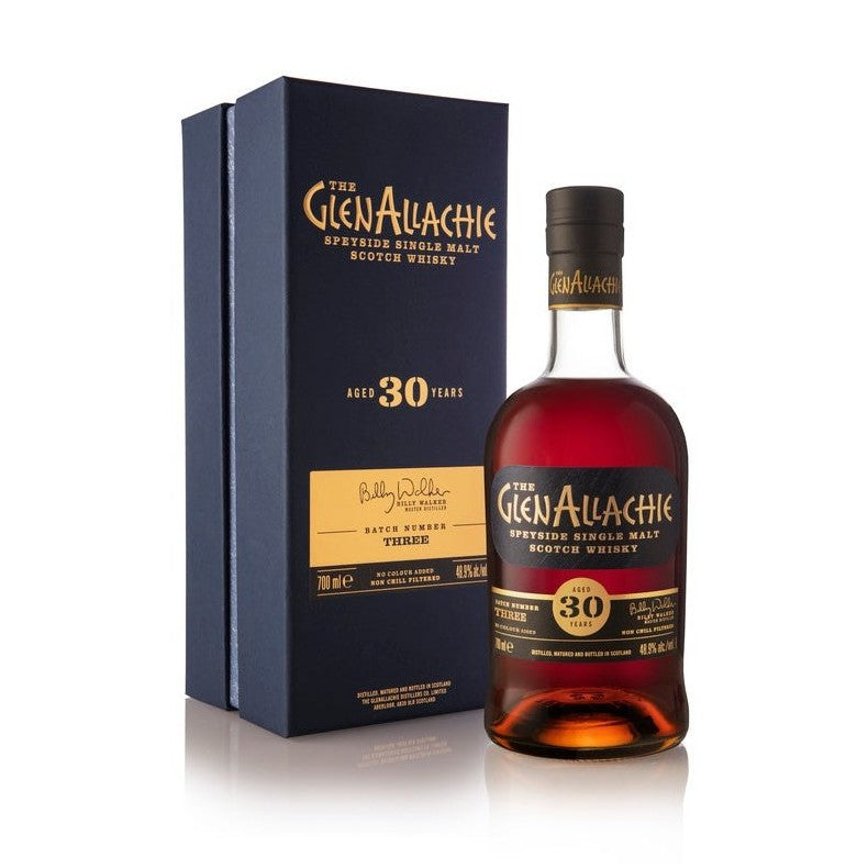 The GlenAllachie 30 Year Old Batch #3 Speyside Single Malt Scotch Whisky - ForWhiskeyLovers.com