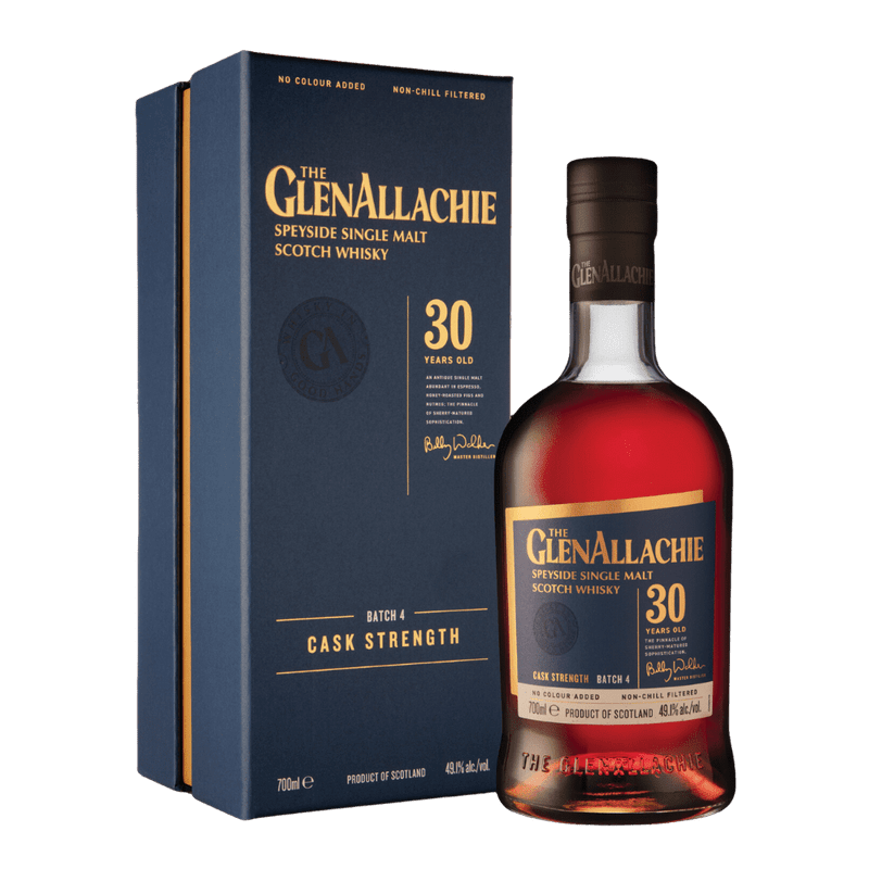 The GlenAllachie 30 Year Old Batch #4 Speyside Single Malt Scotch Whisky - ForWhiskeyLovers.com