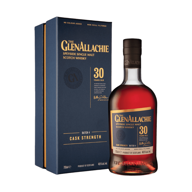 The GlenAllachie 30 Year Old Batch #4 Speyside Single Malt Scotch Whisky - ForWhiskeyLovers.com