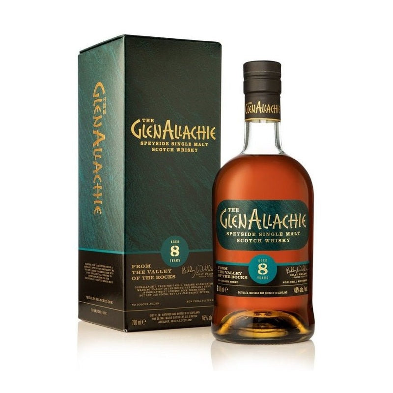 The GlenAllachie 8 Year Old Speyside Single Malt Scotch Whisky - ForWhiskeyLovers.com