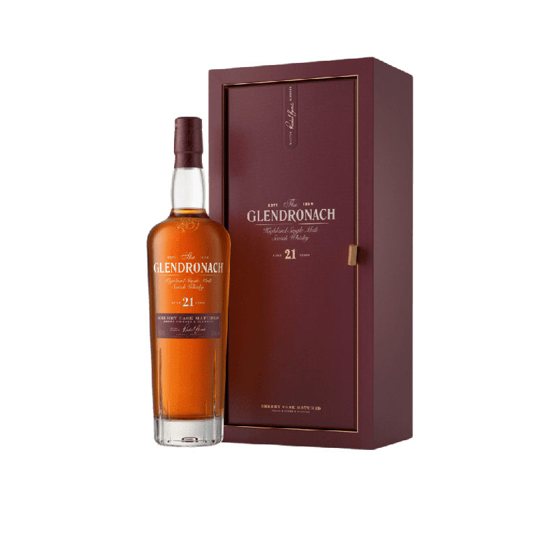 The GlenDronach Aged 21 Years Single Malt Scotch Whisky 700ml - ForWhiskeyLovers.com