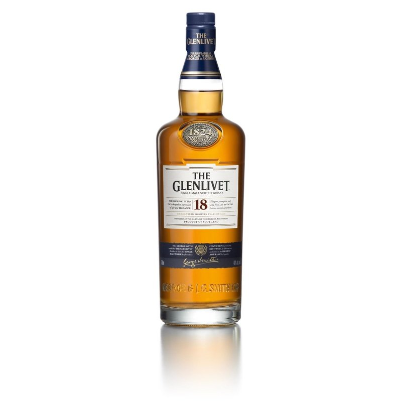 The Glenlivet Scotch Single Malt 18 Year 750ml - ForWhiskeyLovers.com