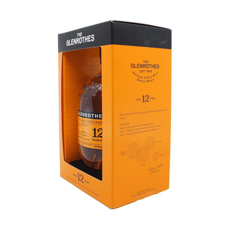 The Glenrothes 12 Year Old Single Malt Whisky (750mL