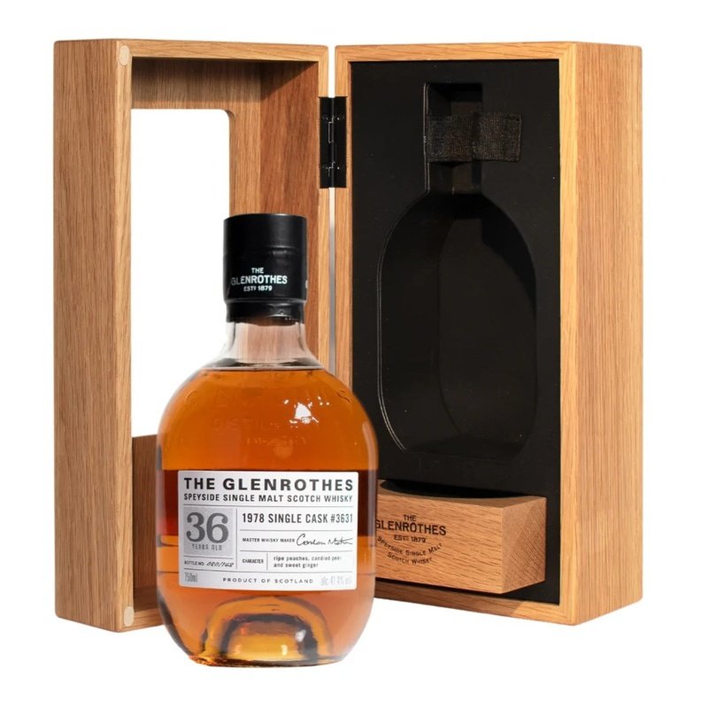 The Glenrothes Platinum 36 Year Old 1978 Single Cask #3631 Speyside Single Malt Scotch Whisky - ForWhiskeyLovers.com