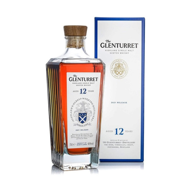 The Glenturret 12 Year Old 2021 Release Highland Single Malt Scotch Whisky - ForWhiskeyLovers.com