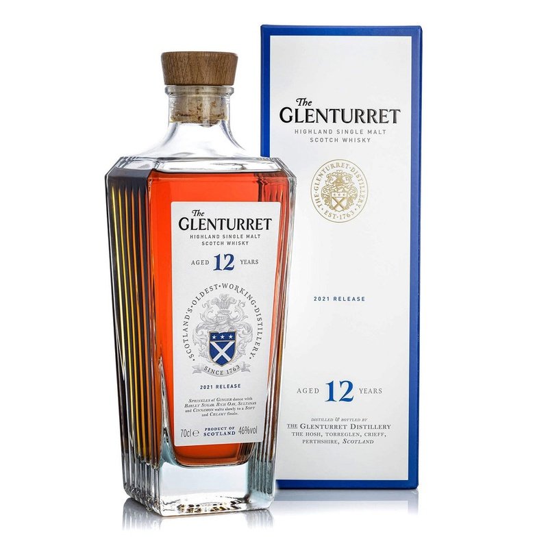 The Glenturret 12 Year Old 2021 Release Highland Single Malt Scotch Whisky - ForWhiskeyLovers.com