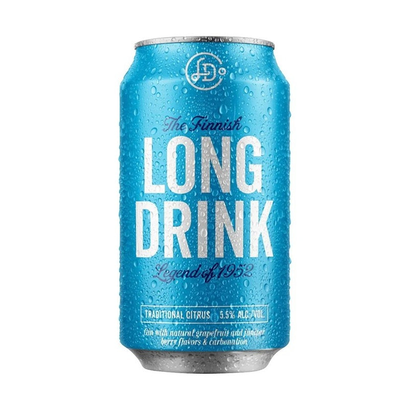 The Long Drink 'Traditional Citrus' Flavored Gin 6-Pack - ForWhiskeyLovers.com
