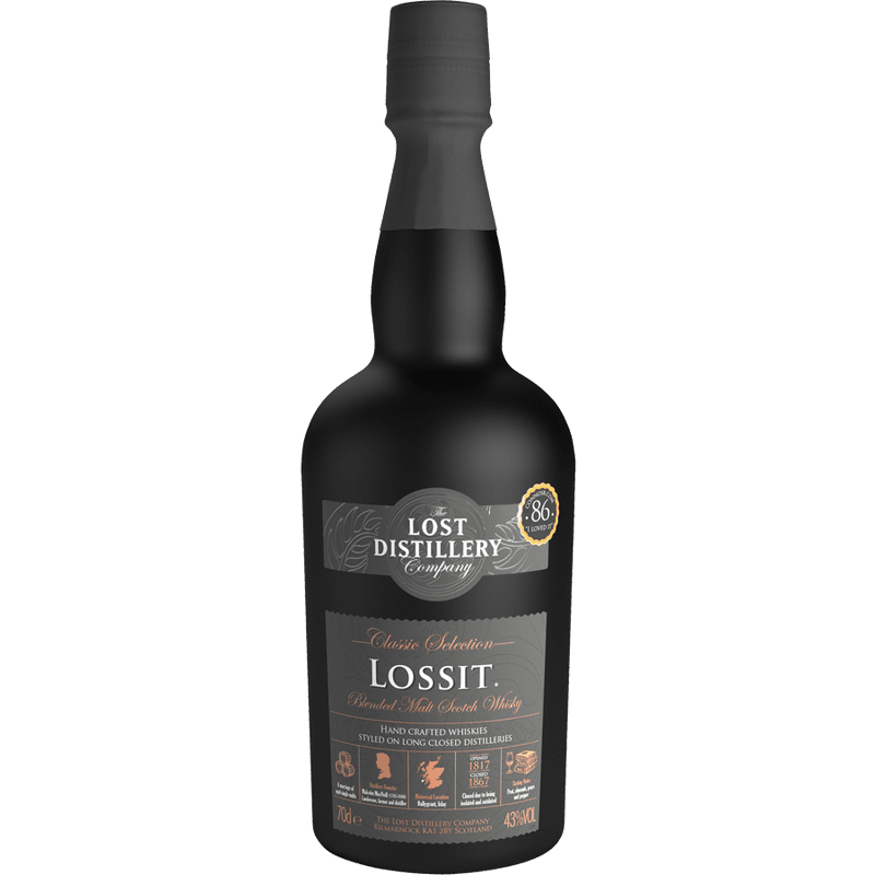 The Lost Distillery 'Lossit' Blended Malt Scotch Whisky - ForWhiskeyLovers.com