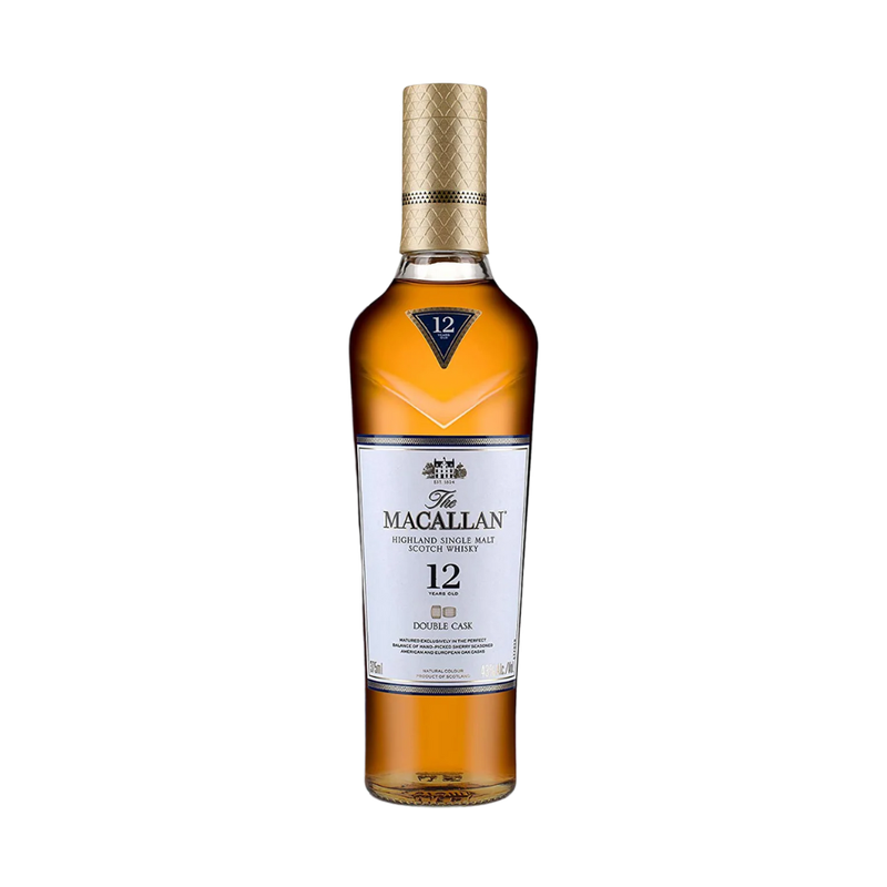 The Macallan 12 Year Double Cask Single Malt Scotch Whisky 375ml - ForWhiskeyLovers.com
