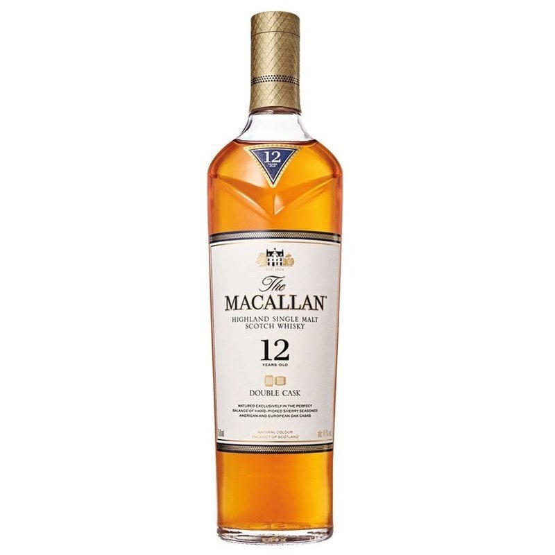 The Macallan 12 Year Old Double Cask Highland Single Malt Scotch Whisky 750mL - ForWhiskeyLovers.com