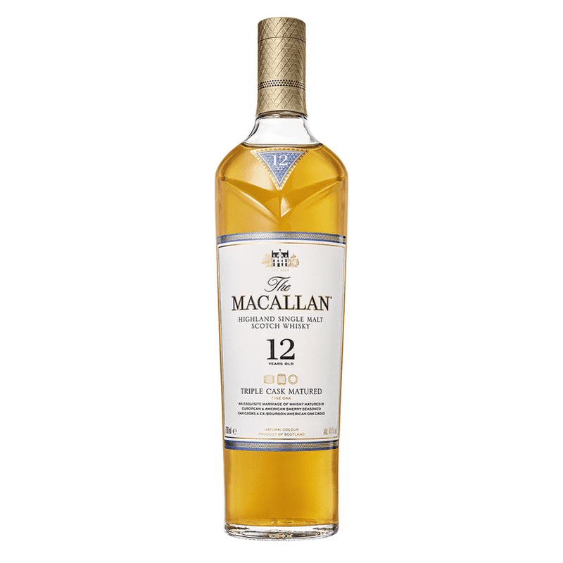 The Macallan 12 Year Old Triple Cask Matured Highland Single Malt Scotch Whisky - ForWhiskeyLovers.com