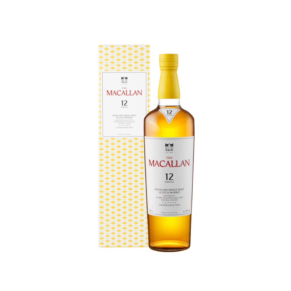 The Macallan 12yr Highland Single Malt Scotch Whisky Colour Collection - ForWhiskeyLovers.com