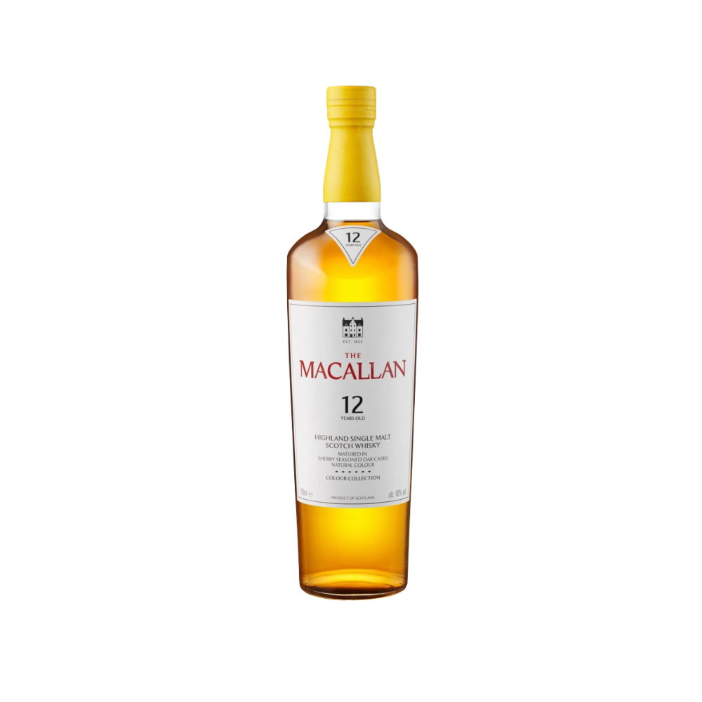 The Macallan 12yr Highland Single Malt Scotch Whisky Colour Collection - ForWhiskeyLovers.com