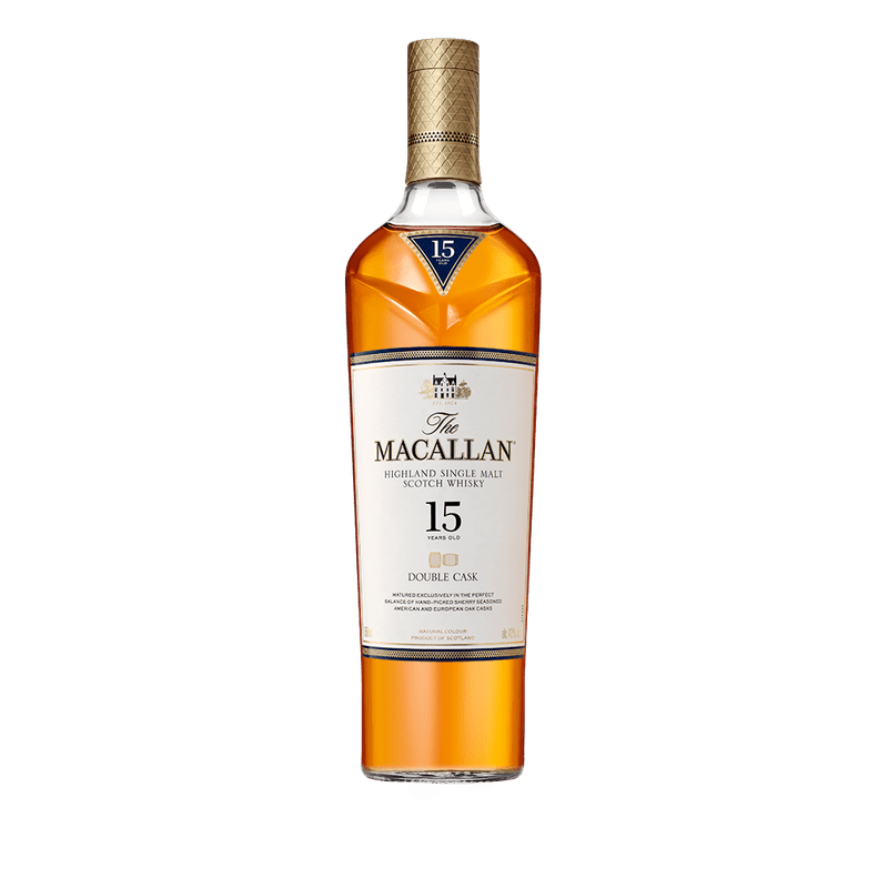 The Macallan 15 Year Old Double Cask Highland Single Malt Scotch Whisky 750mL - ForWhiskeyLovers.com