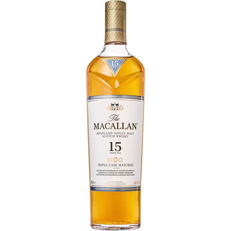 The Macallan 15 Year Old Triple Cask Matured Highland Single Malt Scotch Whisky - ForWhiskeyLovers.com