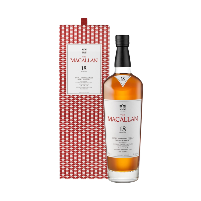 The Macallan 18 Year Old Double Cask Single Malt Whiskey (750ml
