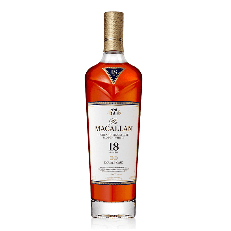 The Macallan 18 Year Old Double Cask Single Malt Whiskey 750ml - ForWhiskeyLovers.com