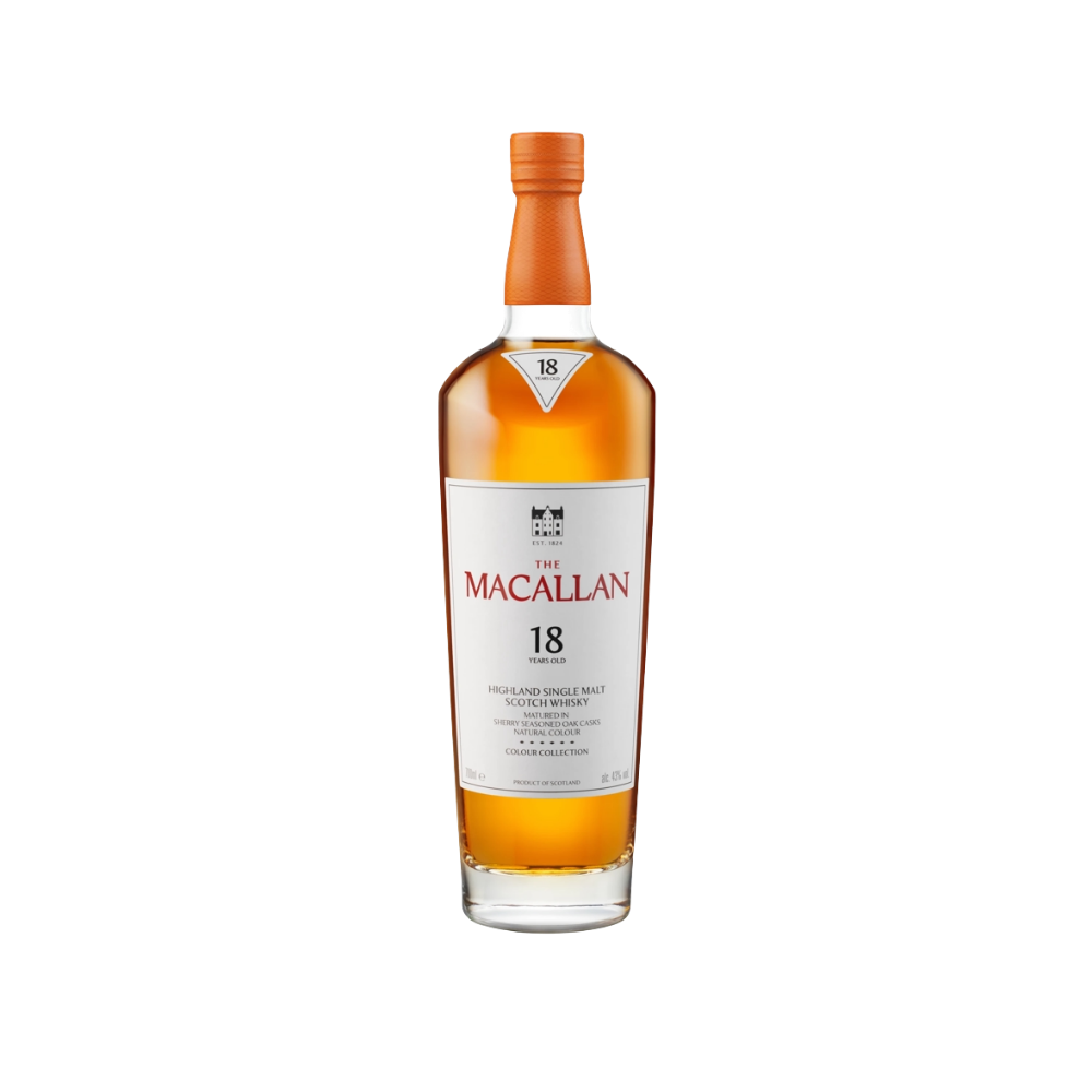 The Macallan 18yr Highland Single Malt Scotch Whisky Colour Collection - ForWhiskeyLovers.com