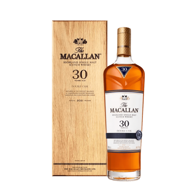 The Macallan 30 Year Old Double Cask Highland Single Malt Scotch Whisky - ForWhiskeyLovers.com