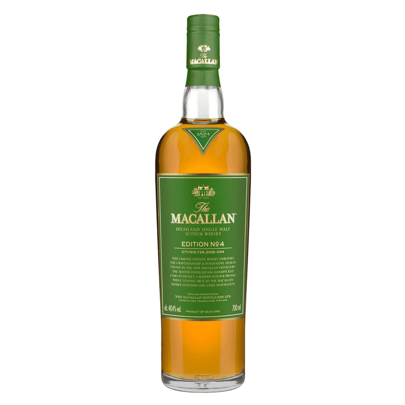 The Macallan Edition No. 4 Highland Single Malt Scotch Whisky - ForWhiskeyLovers.com