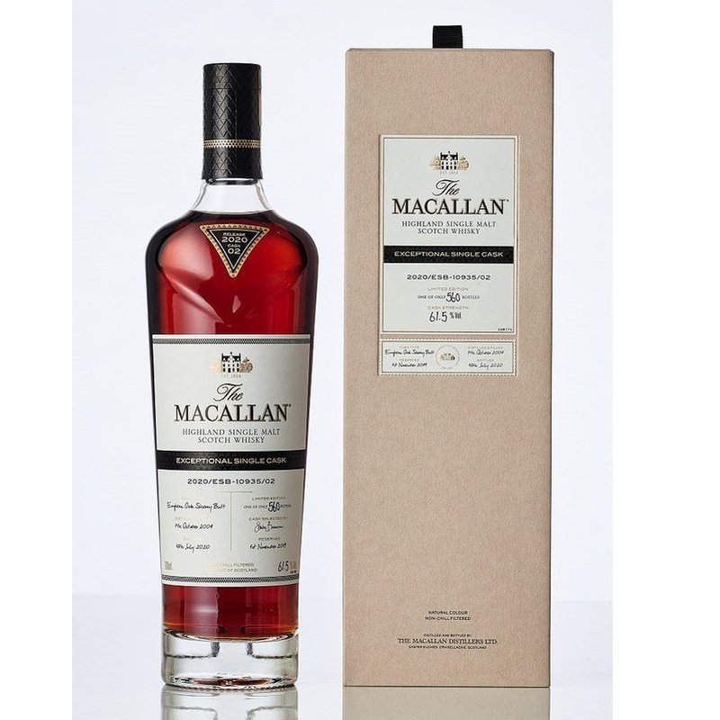 The Macallan Exceptional Single Cask 2020/ESB-10935/02 Highland Single Malt Scotch Whisky - ForWhiskeyLovers.com