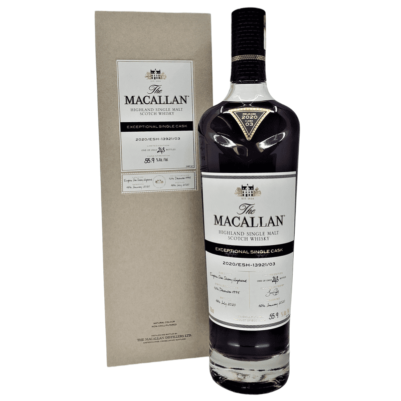 The Macallan Exceptional Single Cask 2020/ESH-13921/03 Highland Single Malt Scotch Whisky - ForWhiskeyLovers.com