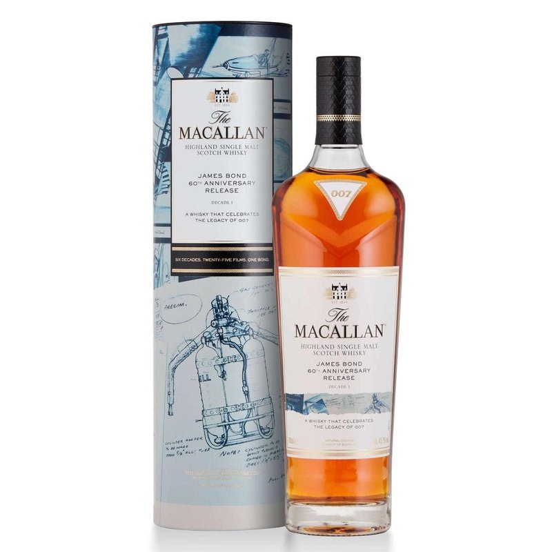 The Macallan James Bond 60th Anniversary Decade I Highland Single Malt Scotch Whisky - ForWhiskeyLovers.com