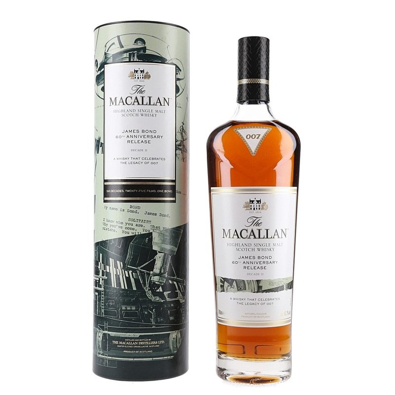The Macallan James Bond 60th Anniversary Decade II Highland Single Malt Scotch Whisky - ForWhiskeyLovers.com