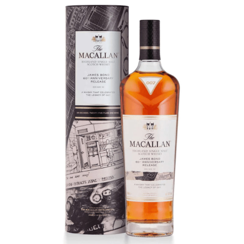 The Macallan James Bond 60th Anniversary Decade III Highland Single Malt Scotch Whisky - ForWhiskeyLovers.com
