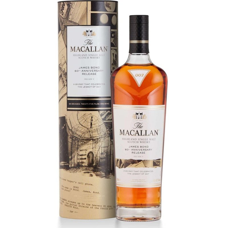 The Macallan James Bond 60th Anniversary Decade V Highland Single Malt Scotch Whisky - ForWhiskeyLovers.com