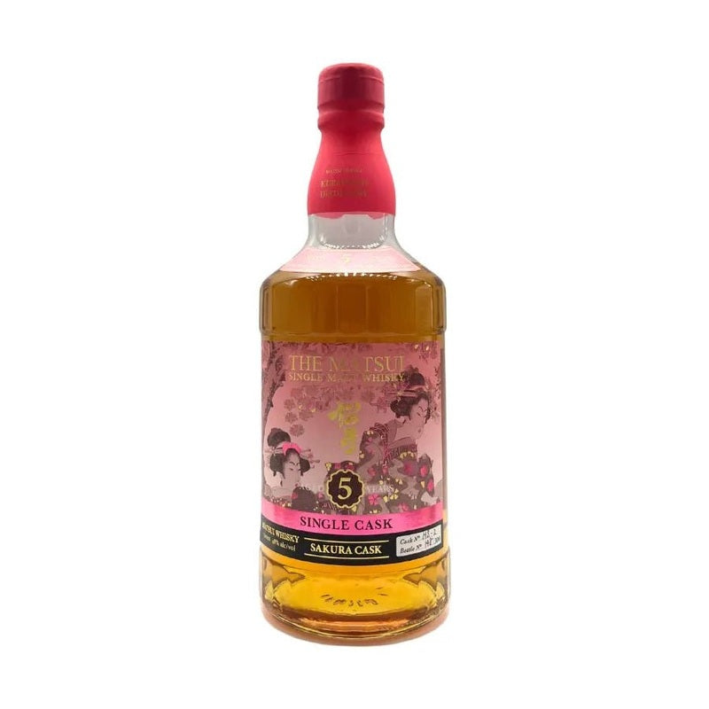 The Matsui Sakura Single Cask Aged 5 Years - ForWhiskeyLovers.com