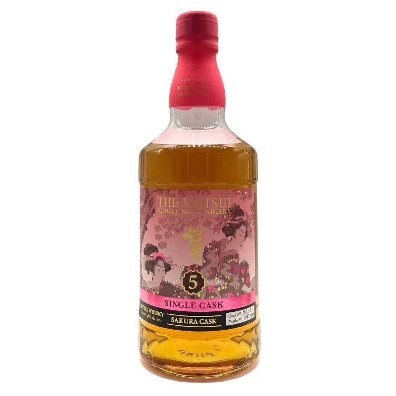 The Matsui Sakura Single Cask Aged 5 Years - ForWhiskeyLovers.com