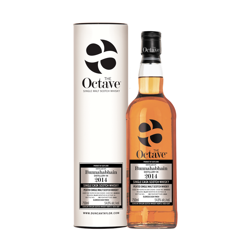 The Octave 10 Year Old Peated Bunnahabhain 2014 Single Cask Single Malt Scotch Whisky Cask #3846143 - ForWhiskeyLovers.com