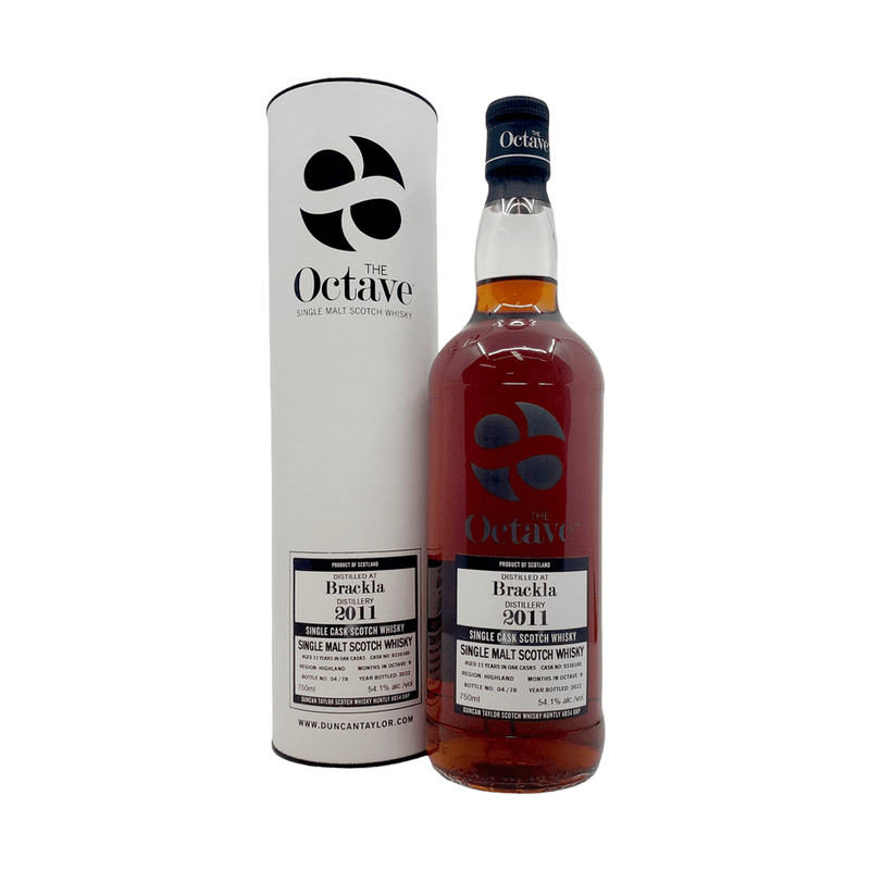 The Octave 11 Year Old Brackla 2011 Single Cask Single Malt Scotch Whisky - ForWhiskeyLovers.com