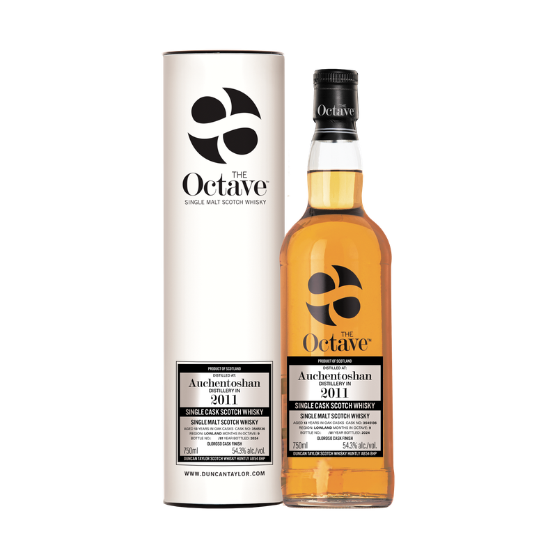 The Octave 13 Year Old Auchentoshan 2011 Single Cask Single Malt Scotch Whisky Cask #3545136 - ForWhiskeyLovers.com