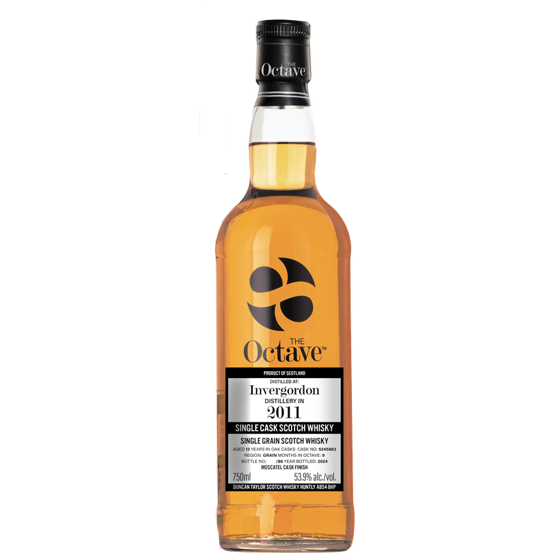The Octave 13 Year Old Invergordon 2011 Single Cask Single Grain Scotch Whisky Cask #5245863 - ForWhiskeyLovers.com