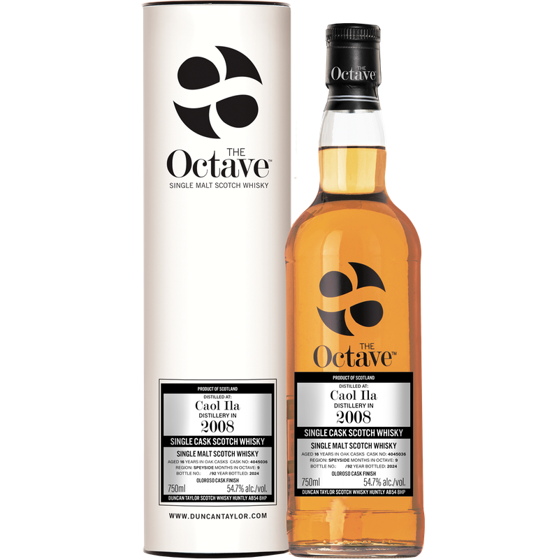 The Octave 16 Year Old Caol Ila 2008 Single Cask Single Malt Scotch Whisky Cask #4045036 - ForWhiskeyLovers.com