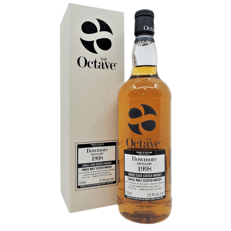 The Octave 19 Year Old Bowmore 1998 Single Cask Single Malt Scotch Whisky - ForWhiskeyLovers.com