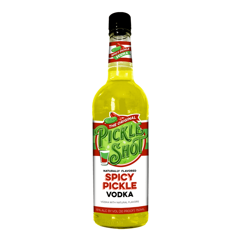 The Original Pickle Shot Spicy Pickle Vodka - ForWhiskeyLovers.com