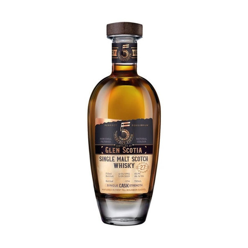 The Perfect Fifth Glen Scotia 27 Year Old Single Malt Scotch Whisky - ForWhiskeyLovers.com