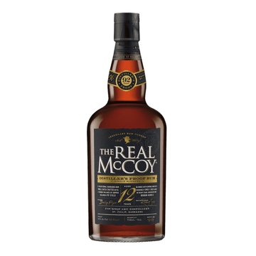 The Real McCoy 12 Year Old Distiller's Proof Single Blended Rum - ForWhiskeyLovers.com