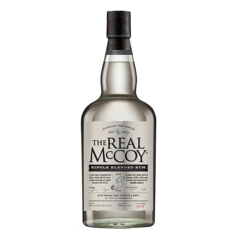 The Real McCoy 3 Year Old Single Blended Rum - ForWhiskeyLovers.com