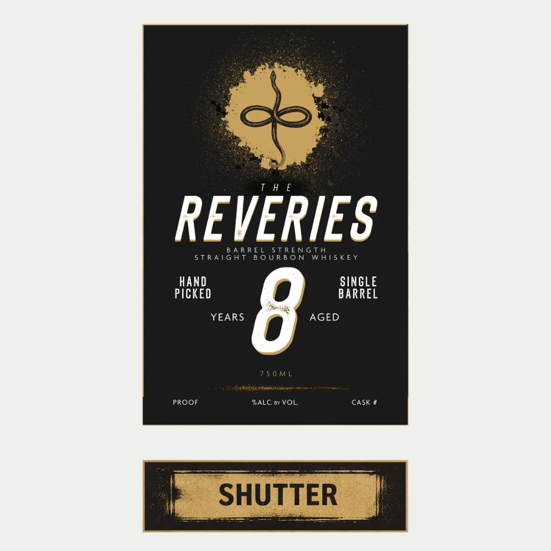 The Reveries Shutter 8 Year Old Kentucky Straight Single Barrel Bourbon Whiskey - ForWhiskeyLovers.com